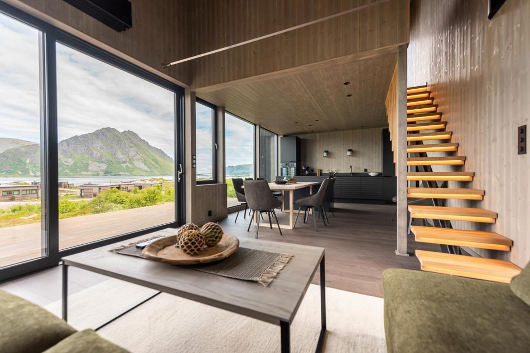 Hoda Cabin - Luxury Lodge With Jacuzzi And Sauna Lyngværet Exterior photo
