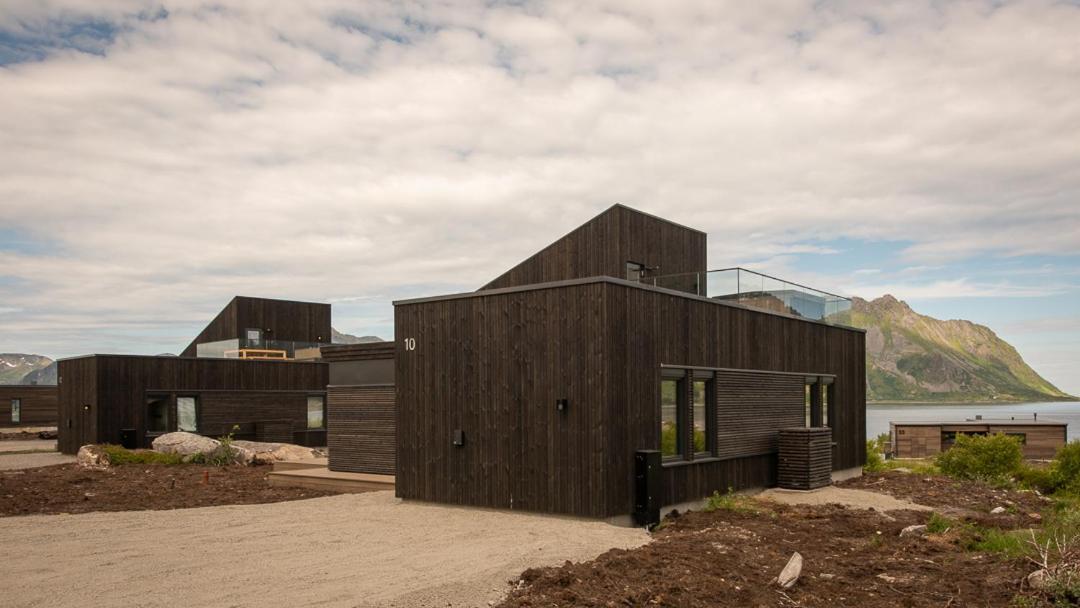 Hoda Cabin - Luxury Lodge With Jacuzzi And Sauna Lyngværet Exterior photo