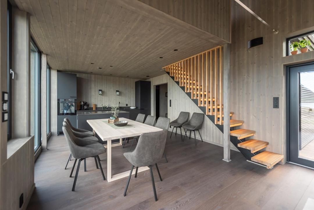 Hoda Cabin - Luxury Lodge With Jacuzzi And Sauna Lyngværet Exterior photo